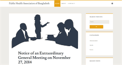 Desktop Screenshot of pha-bangladesh.org