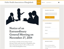 Tablet Screenshot of pha-bangladesh.org